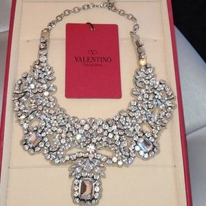 Valentino gorgeous crystal necklace